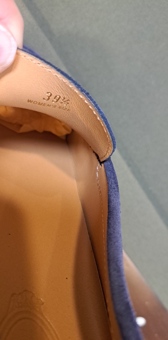 Tod's Gommino 22L Loafers - Color: Blue - Size: EU 39.5 (US 7.5) - Picture 10 of 11